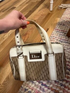 Dior Boston top handle monogram bag